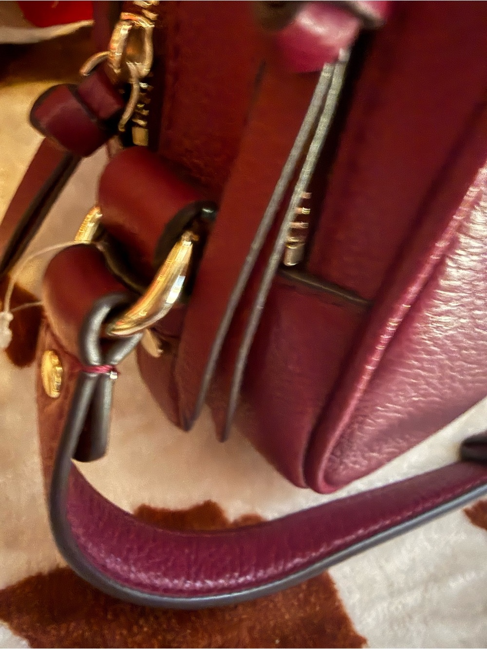 kate spade Plum Leather Crossbody Bag - Picture 4 of 5